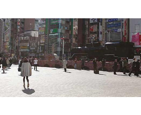 新橋駅西口SL広場の画像