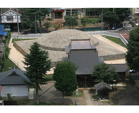 武蔵府中熊野神社古墳の画像