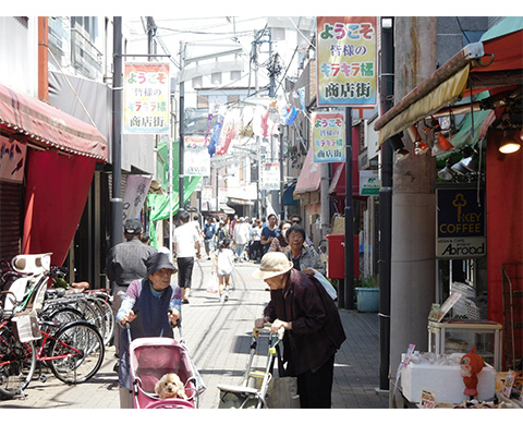 下町人情キラキラ橘商店街の画像