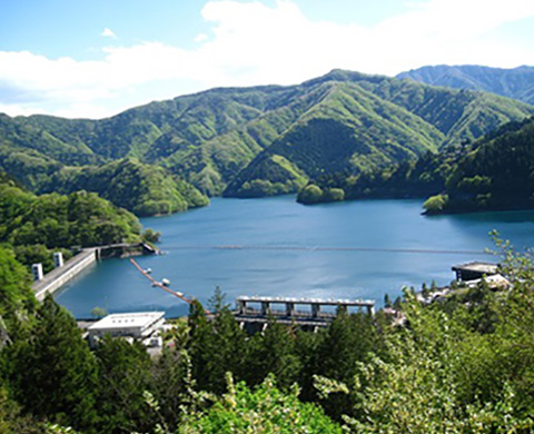 奥多摩湖の画像