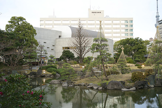 旧安田庭園と刀剣博物館